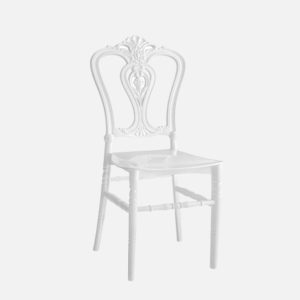 Chaise en plastique blanc dilanos fabriquée en turquie