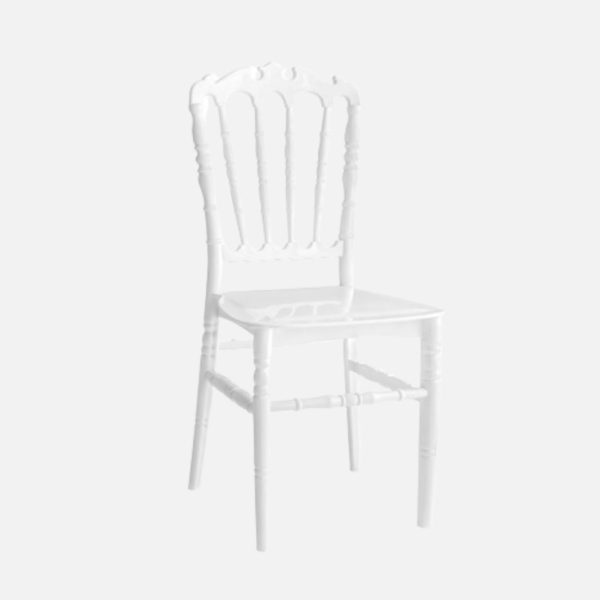 chaise en plastique blanc gamossi fabriquée en turquie